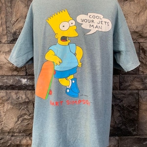 Vintage 90s Bart Simpson Matt Groening T shirt