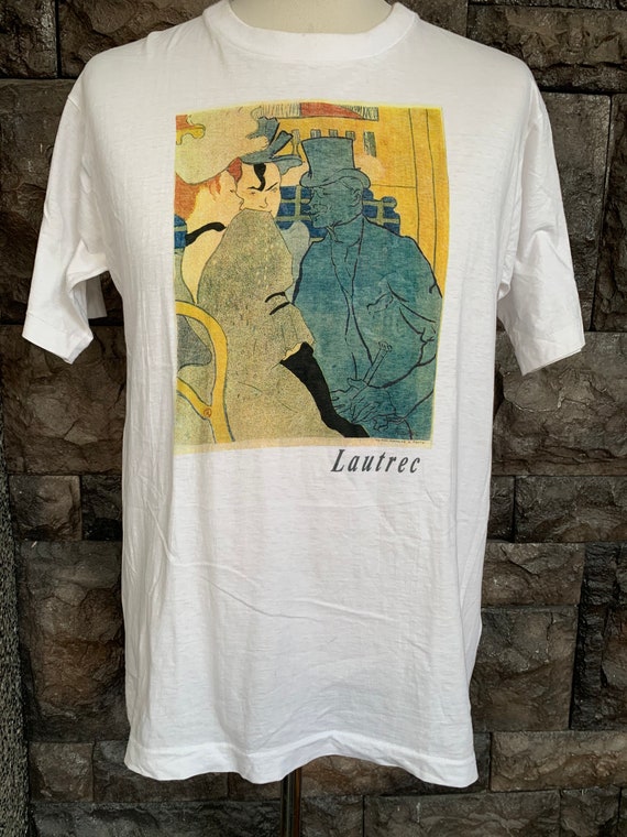 Vintage LAUTREC Art Tees Tshirt | Etsy