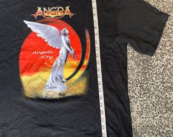 Vintage Angra “angles Cry” Power Metal Music Band Tshirt - Etsy