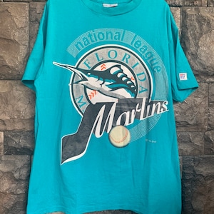 Vintage 90s FLORIDA MARLINS National League MLB Baseball Team T shirt