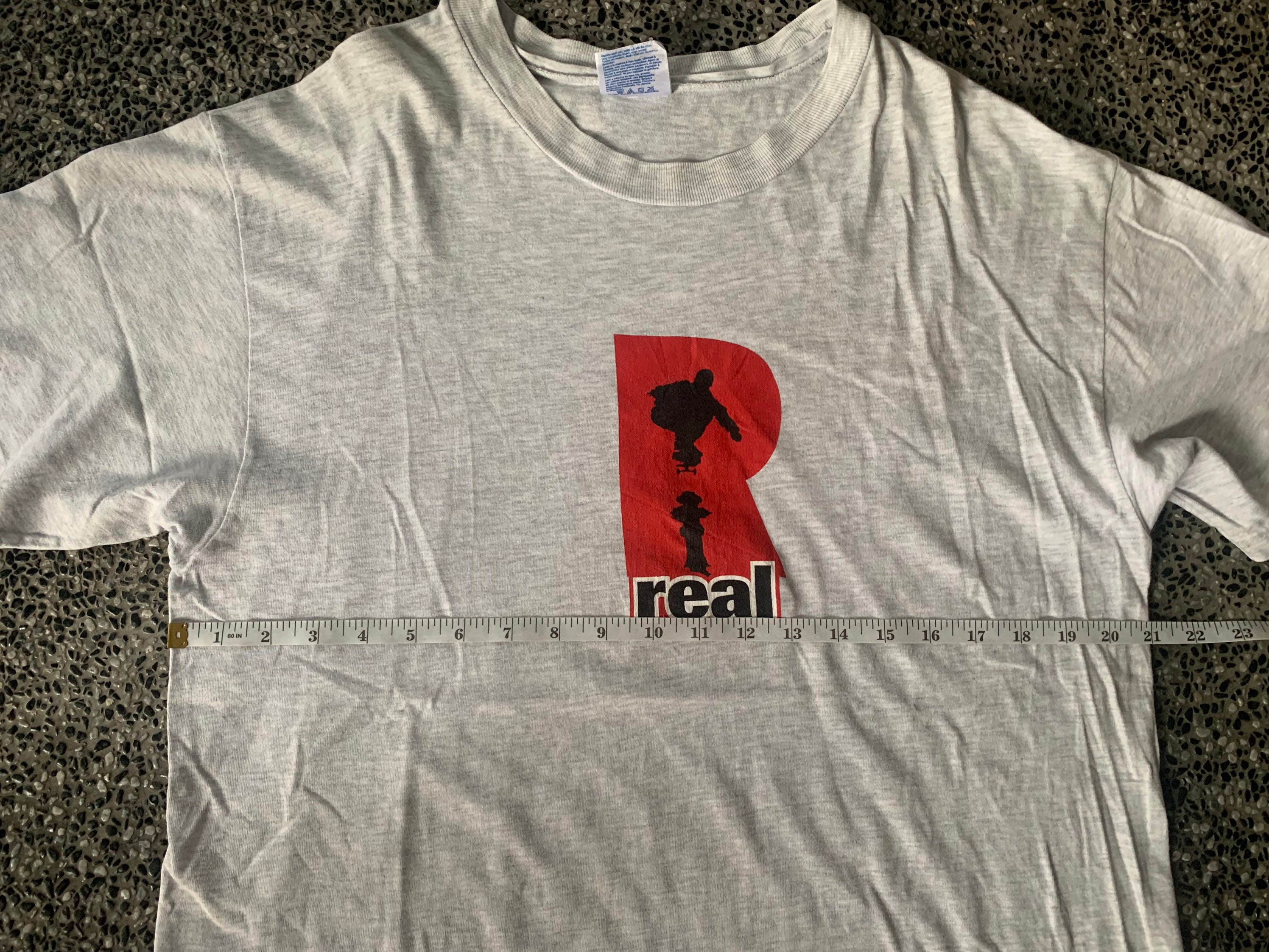 Vintage Real Skateboards T Shirt - Etsy Vintage Real Skateboards T Shirt - Etsy
