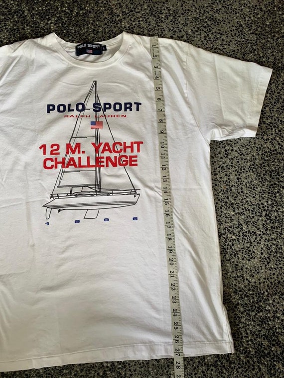 Vintage 90s Polo Sport Yacht 12 M yacht Polo Ralp… - image 8