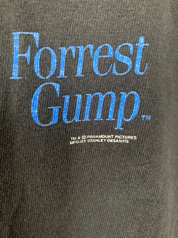 Vintage 90s FORREST GUMP Stanley Desantis T shirt - image 5