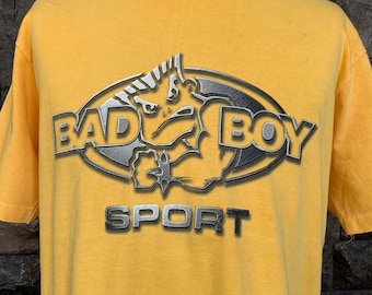 Vintage 90s Bad Boy Sport Brand T Shirt - Etsy Vintage 90s Bad Boy Sport Brand T Shirt - Etsy