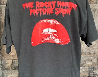 Camiseta vintage de la película The Rocky Horror Picture Show de los años 90