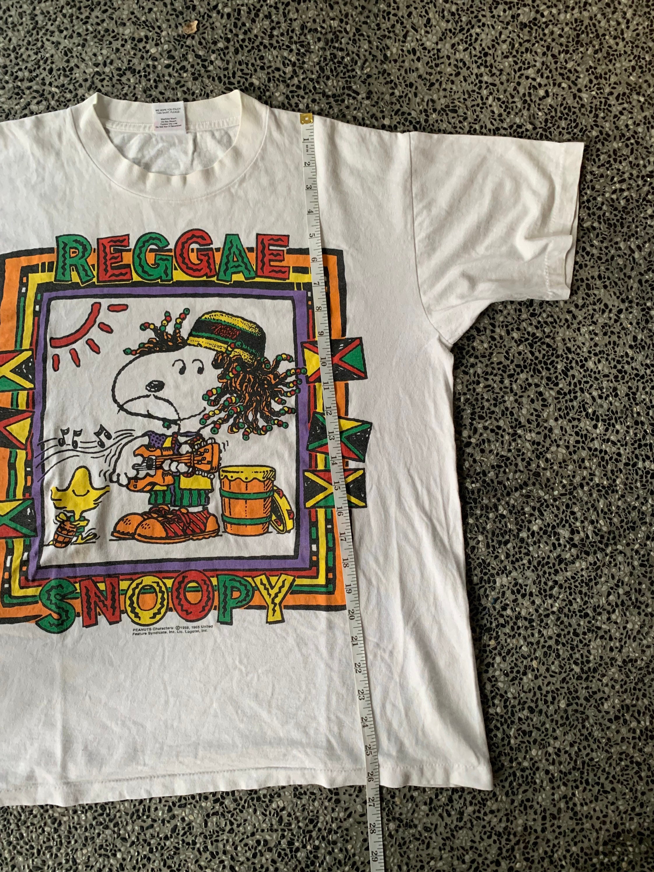 ヴィンテージ 90 年代 スヌーピー ピーナッツ レゲエ T シャツ - Etsy 日本