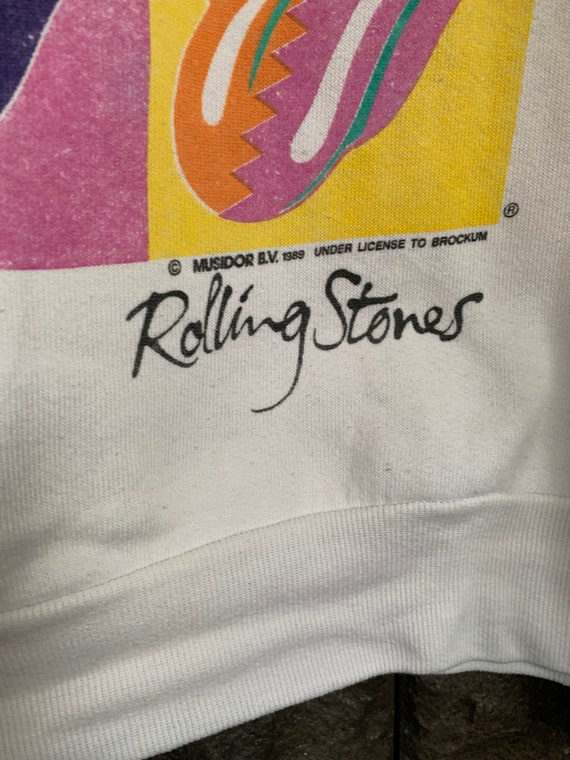 Vintage 80s Rolling Stones Under License to Brock… - image 3