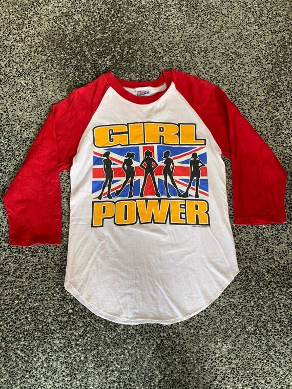Vintage 90s Girl Power Spice Girls tshirt