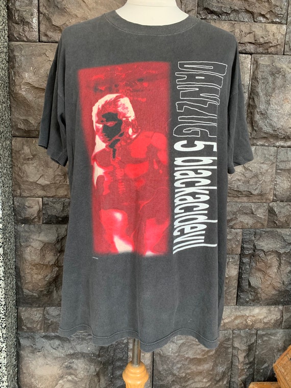 Vintage 90s Danzig 5 Blackacidevil Tour Shirt Misf