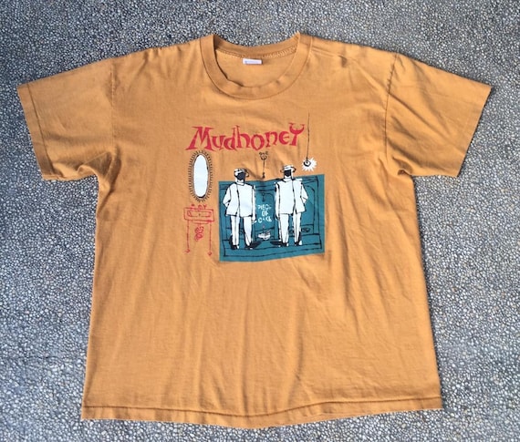 Vintage 90s Mudhoney Band T Shirt Xlarge Size - Etsy