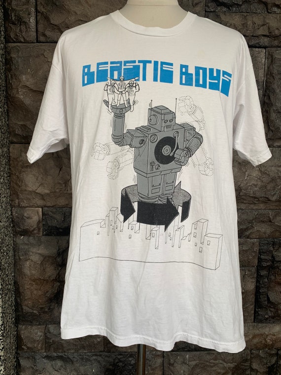 Vintage Beastie Boys Rap Rock Band Tour Tshirt