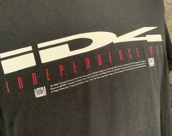 Vintage 90s Independence Day Movie Promo T shirt / 20th Century Fox T shirt