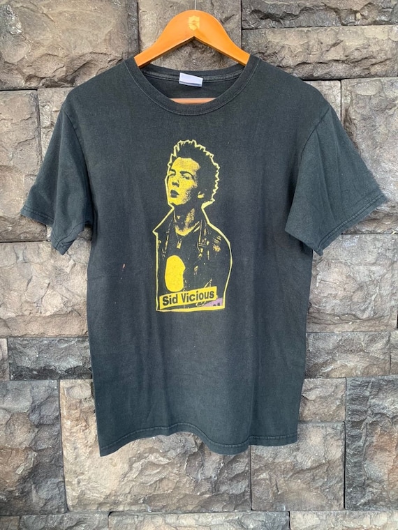 Vintage 2004 Sid Vicious Sex Pistols Band T Shirt - Etsy