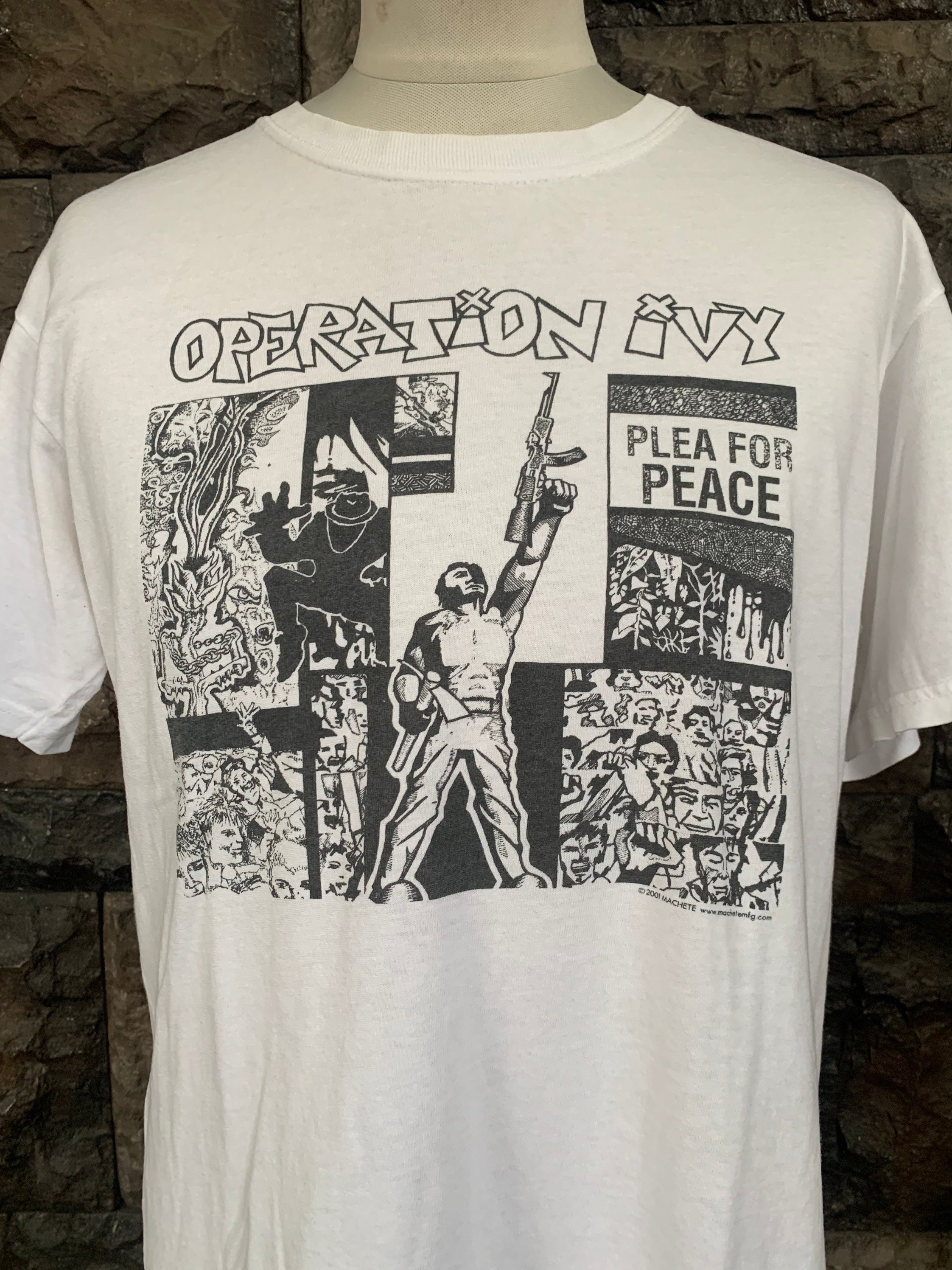 Vintage Operation Ivy Plea for Peace American Punk Rock Band T
