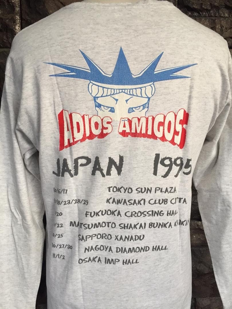 Vintage Rare !! Ramones Adios Amigos Japan 1995 Long Sleeve - Etsy Sweden, image size:810x1080