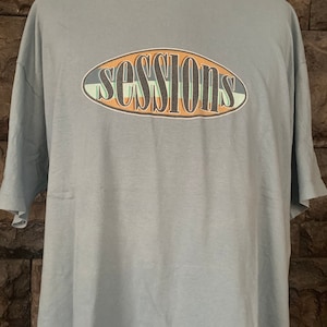 Vintage 90s Sessions skateboards T shirt