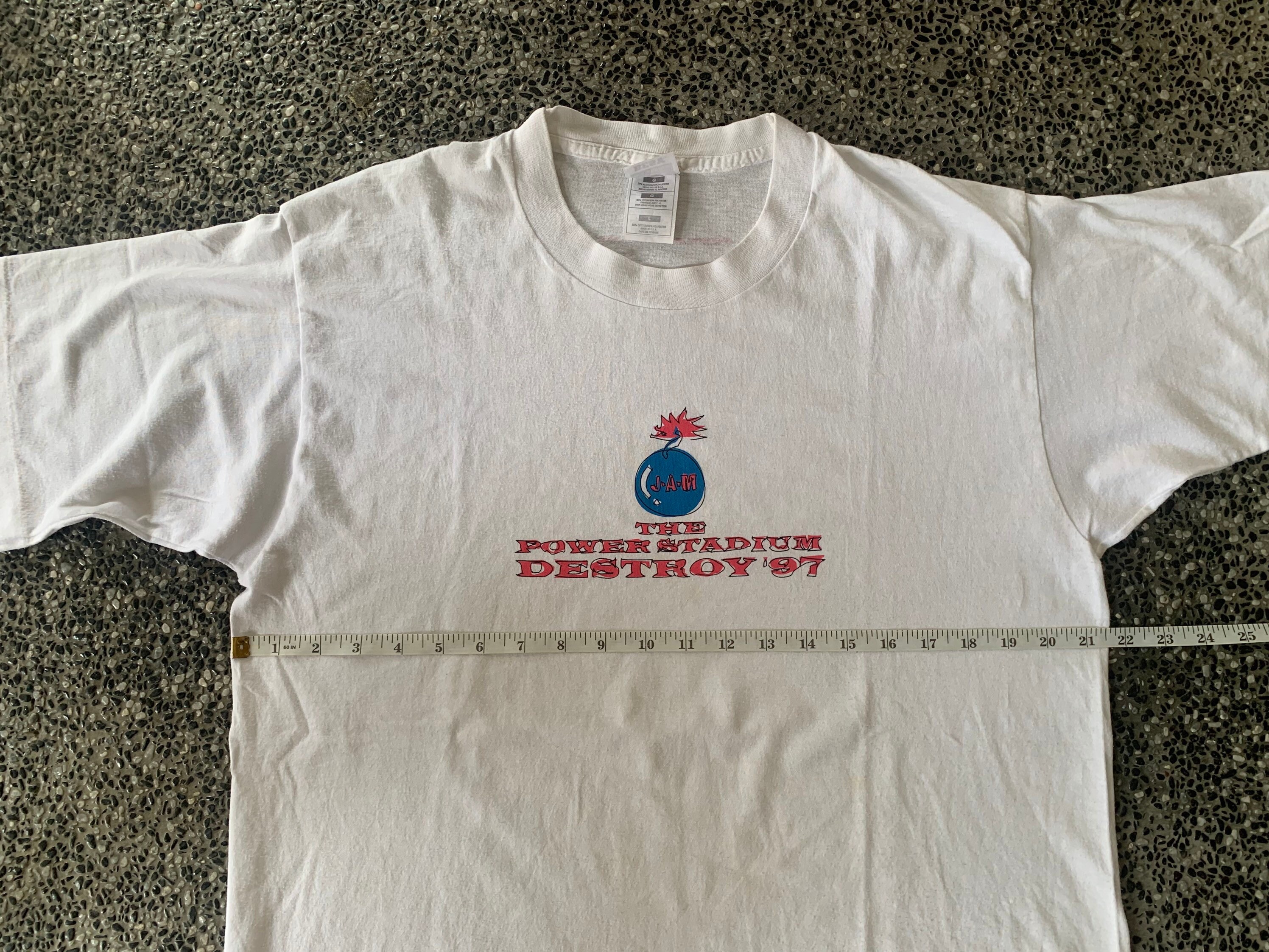 JUDY AND MARY Tシャツ白 THE POWER SAUCE 97