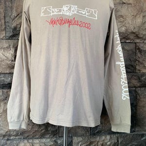 Vintage 2002 Mark Gonzales Skateboards / Art Long Sleeve T shirt