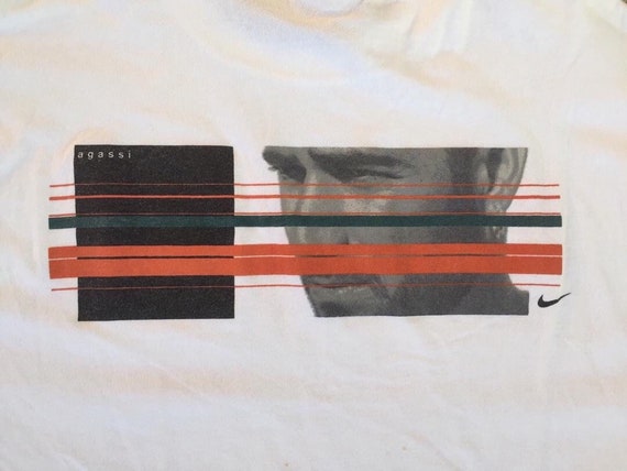 Vintage Nike Agassi Tshirt