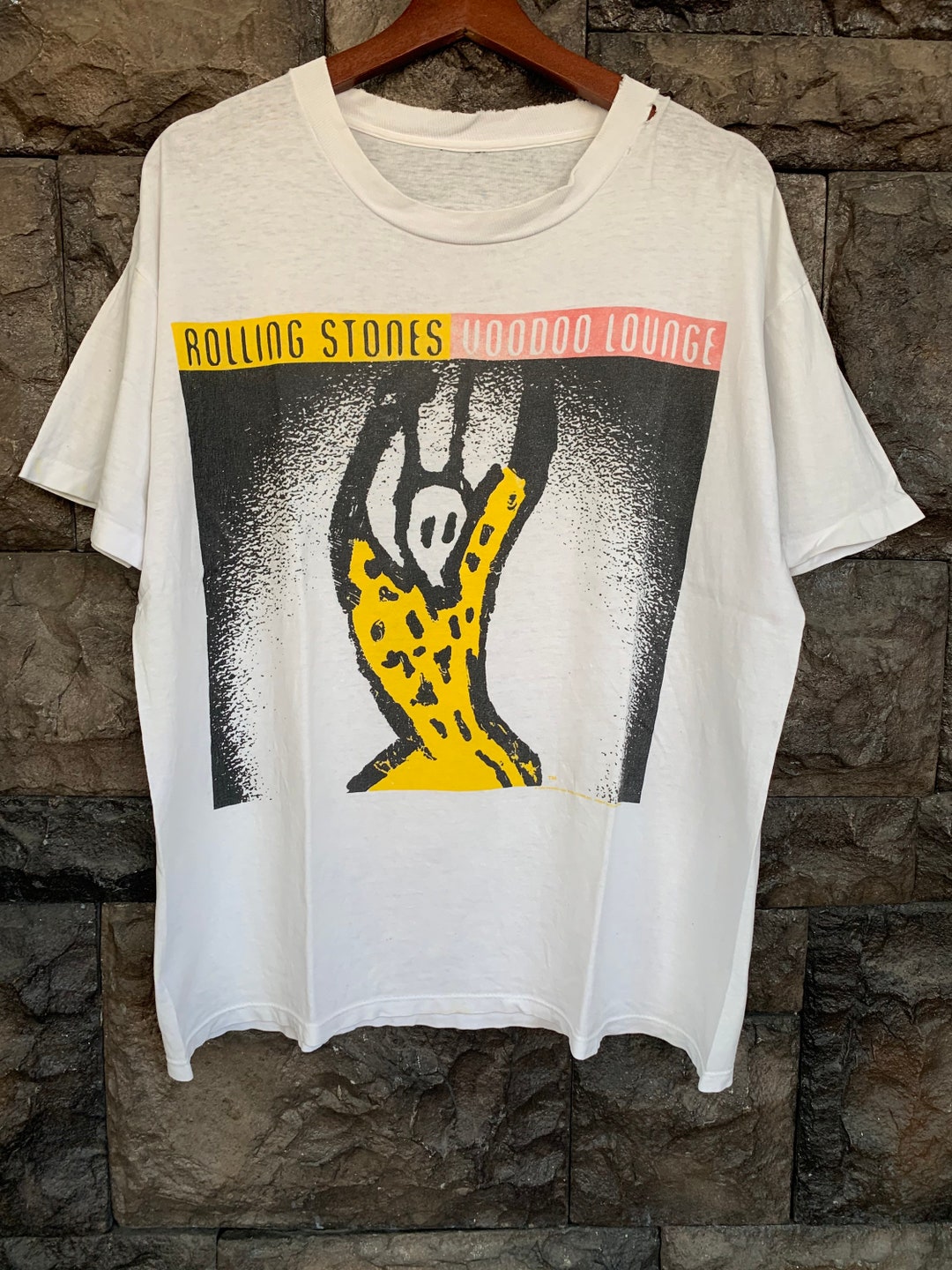 Vintage 90s ROLLING STONES Voodoo Lounge World Tour by Levis Vintage 90s ROLLING STONES Voodoo Lounge World Tour by Levis