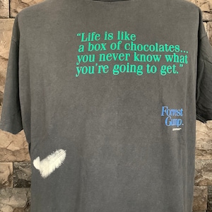 Vintage 90er Jahre FORREST GUMP Stanley Desantis T-Shirt