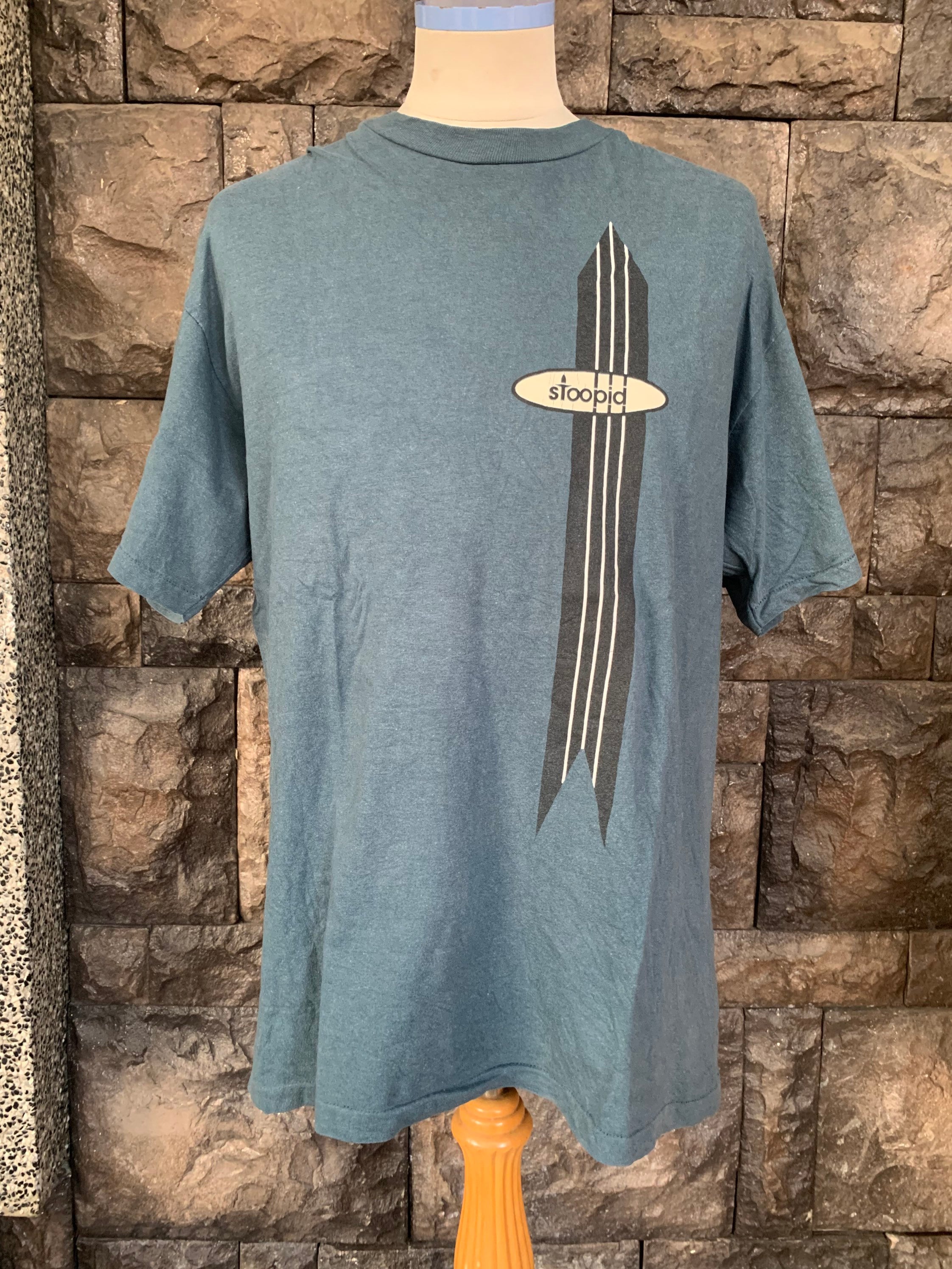 Vintage 90s Stoopid Skateboards T Shirt - Etsy