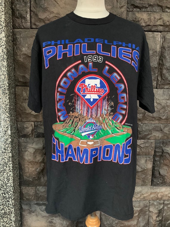 Vintage 90s Philadelphia Phillies World Series Champions MLB 