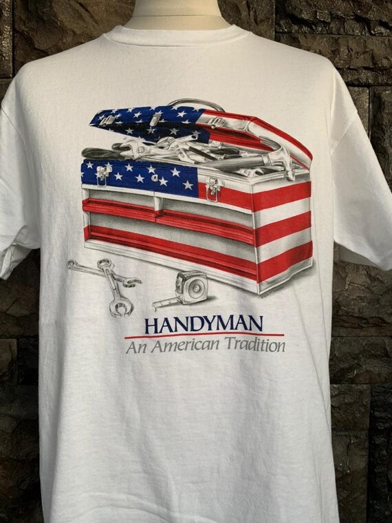 Vintage Handyman An American Tradition tshirt