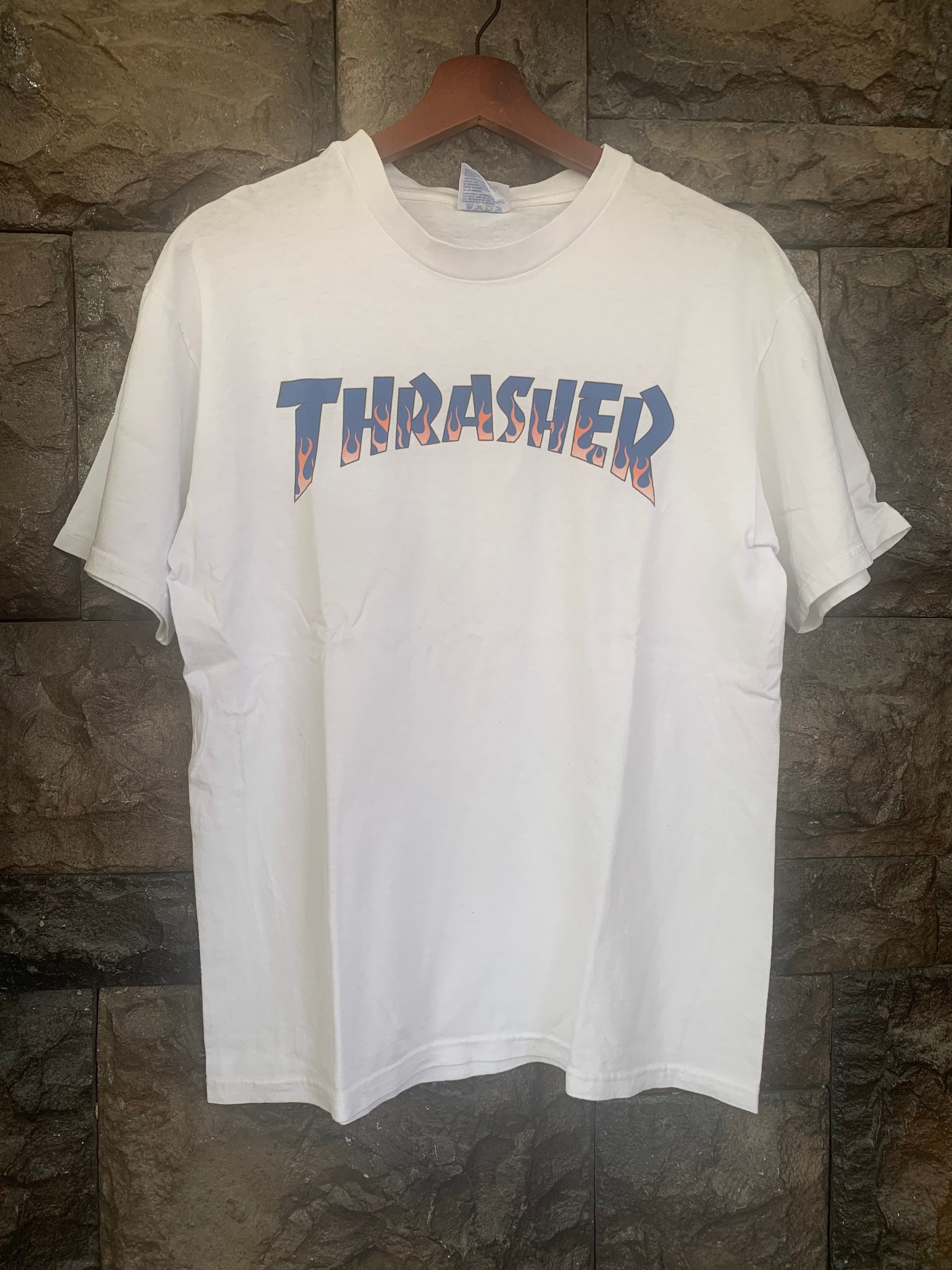 Vintage Thrasher Shirt / Skateboarding T shirt Etsy