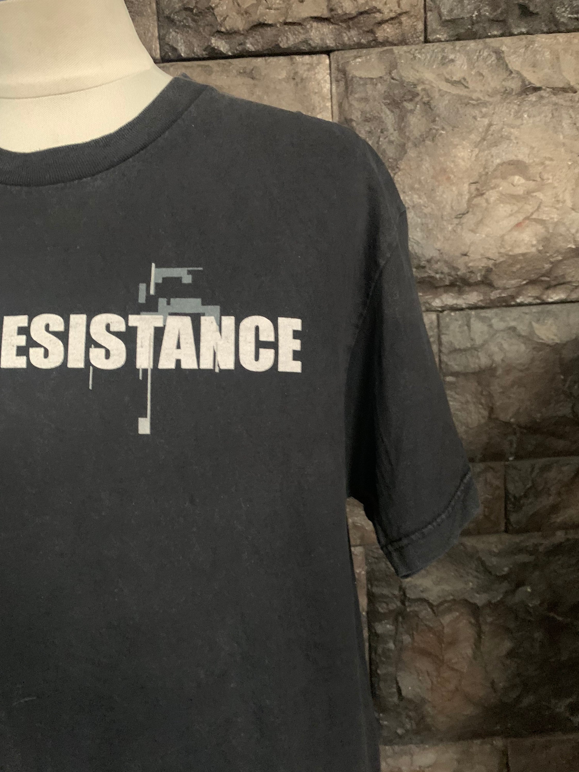 NINE INCH NAILS ART IS RESISTANCE NEW WHITE T SHIRT - Best