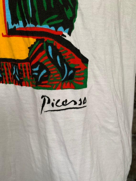 Vintage Pablo Picasso artwork T shirt - image 3