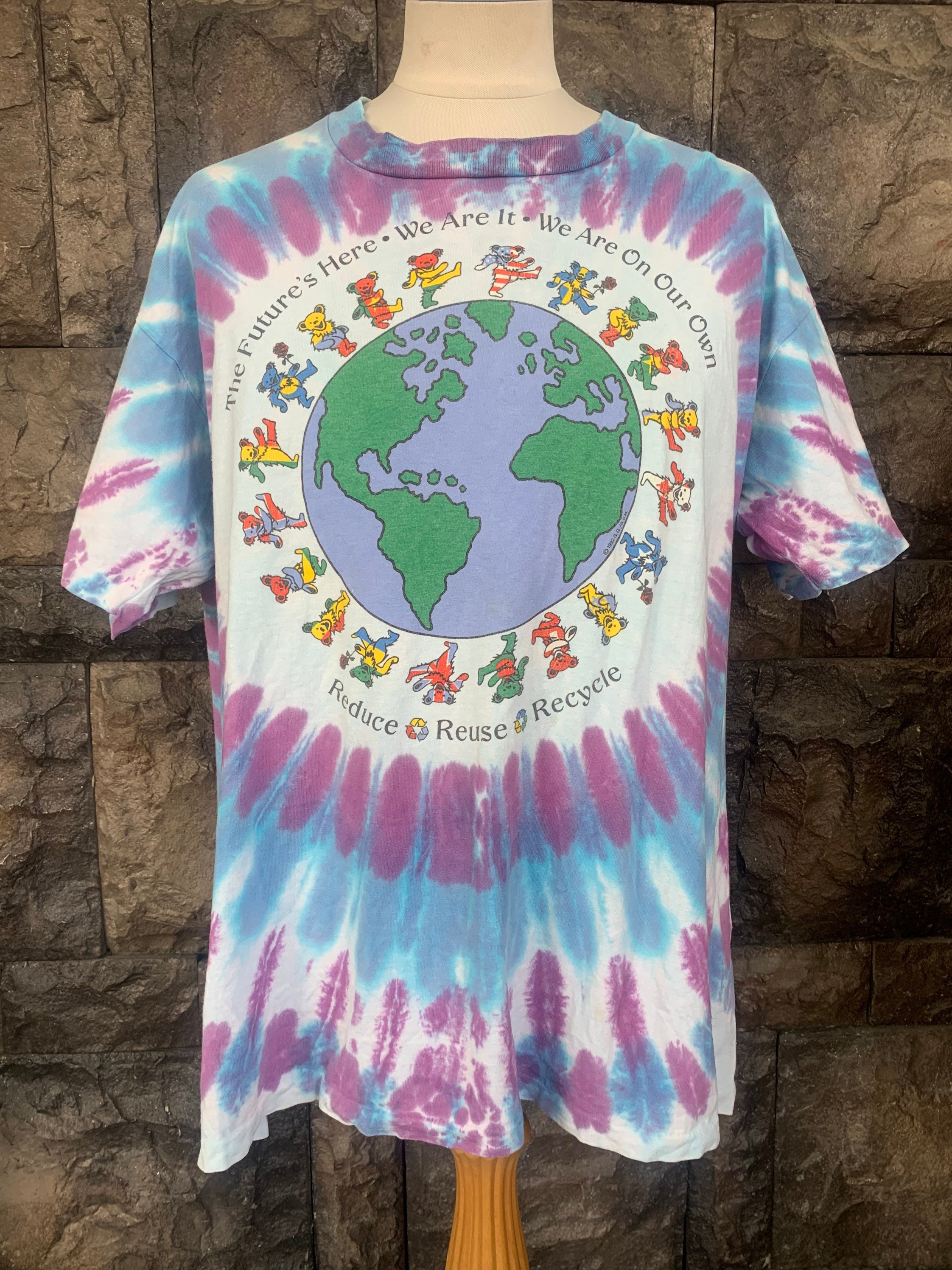 Vintage 90s Grateful Dead Tie Dye Band 