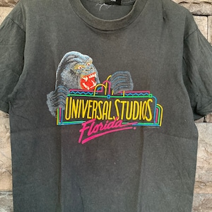 Vintage 90s King Kong Universal Studios Movie T shirt