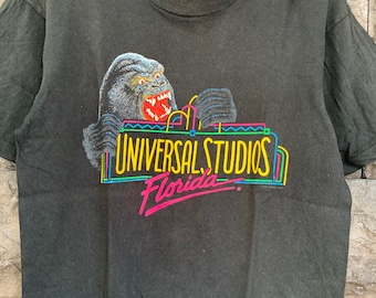T-shirt vintage des années 90 King Kong Universal Studios Movie