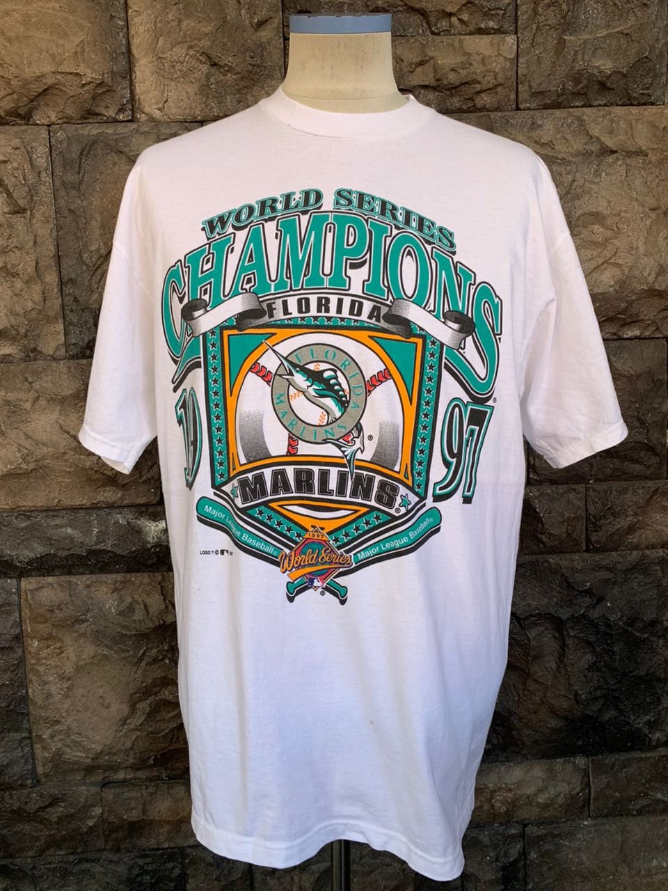 Chalk Line 90s FLORIDA MARLINS スタジャン Vintage Florida Marlins Satin Jacket Extra Large 1993 90s