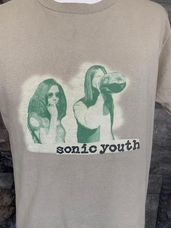 Vintage Rare !! Sonic Youth One Vote Tour Japan T