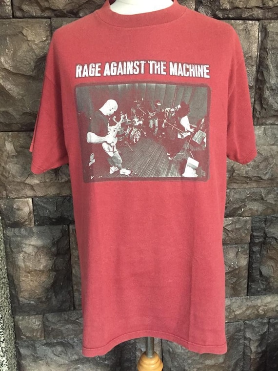 Vintage Rare!! Rage against the machine tshirt