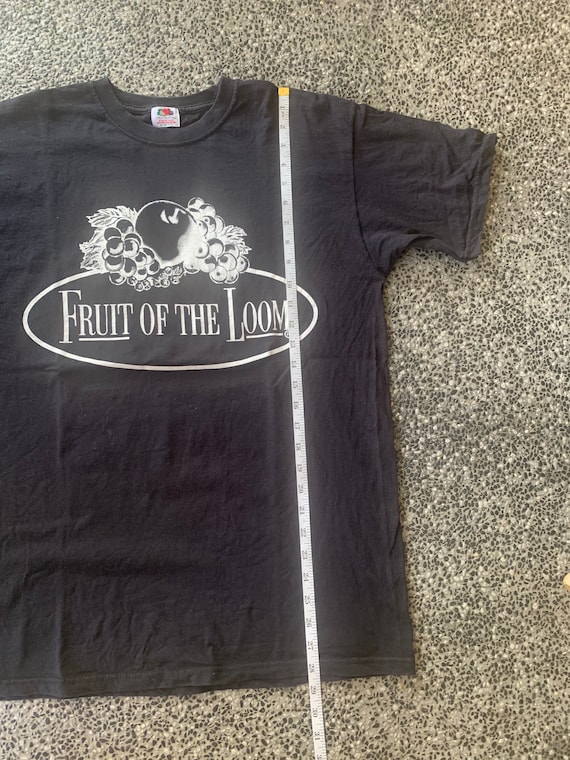 トップス 90S FRUIT OF THE LOOM BLACK T-SHIRT s-l400.jpg