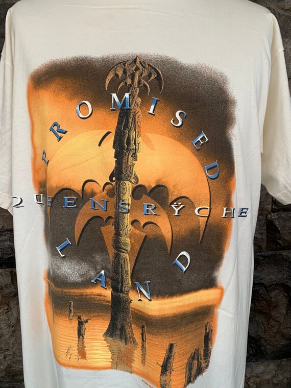Vintage 90s QUEENSRYCHE Promised Land Tour Band T Shirt - Etsy New