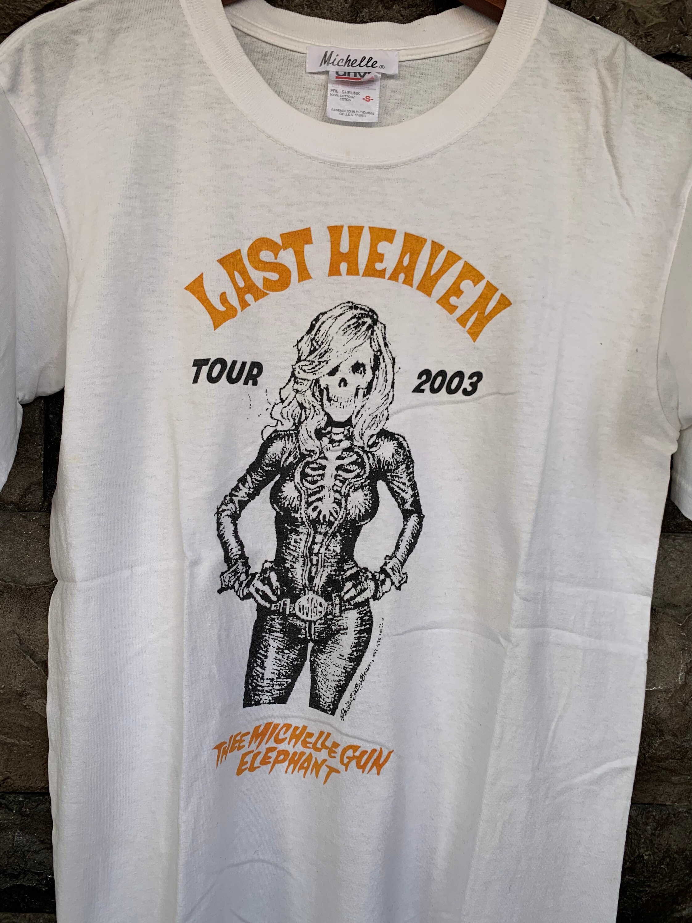 Vintage Thee Michelle Gun Elephant Last Heaven Tour 2003 Punk Rock