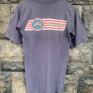 Vintage 90s Rusty Surf / Surfing / Surfwear T shirt