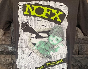Vintage NOFX the Decline Rock Band T Shirt - Etsy