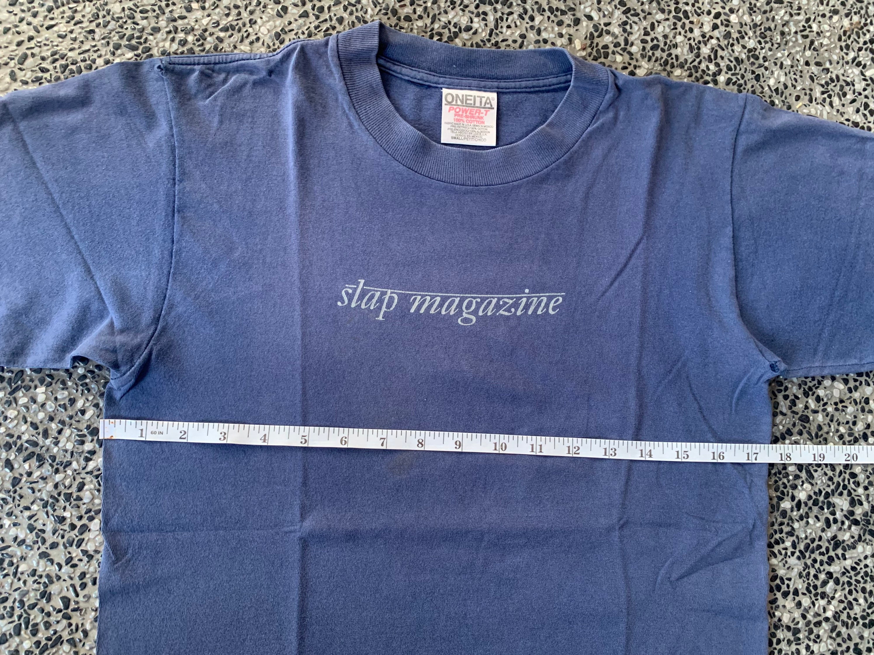 90年代ヴィンテージ スラップマガジン / スケートボード Tシャツ 