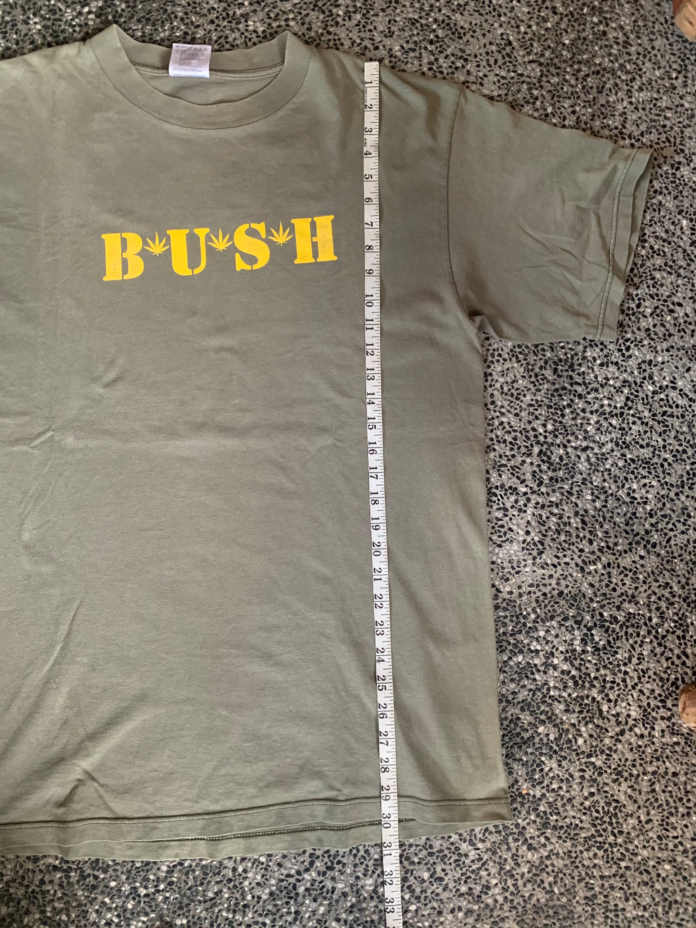 Vintage BUSH met mash motief concert 