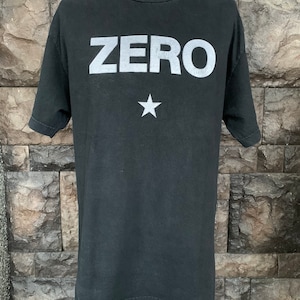 Vintage 00s SMASHING PUMPKINS Zero Rock Band T shirt