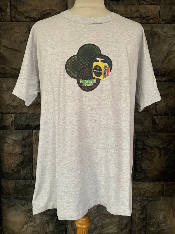 ミュージシャン 90s BEASTIE BOYS shirts Vintage 90s Beastie Boys Dynomite Hip Hop / Rock Band T
