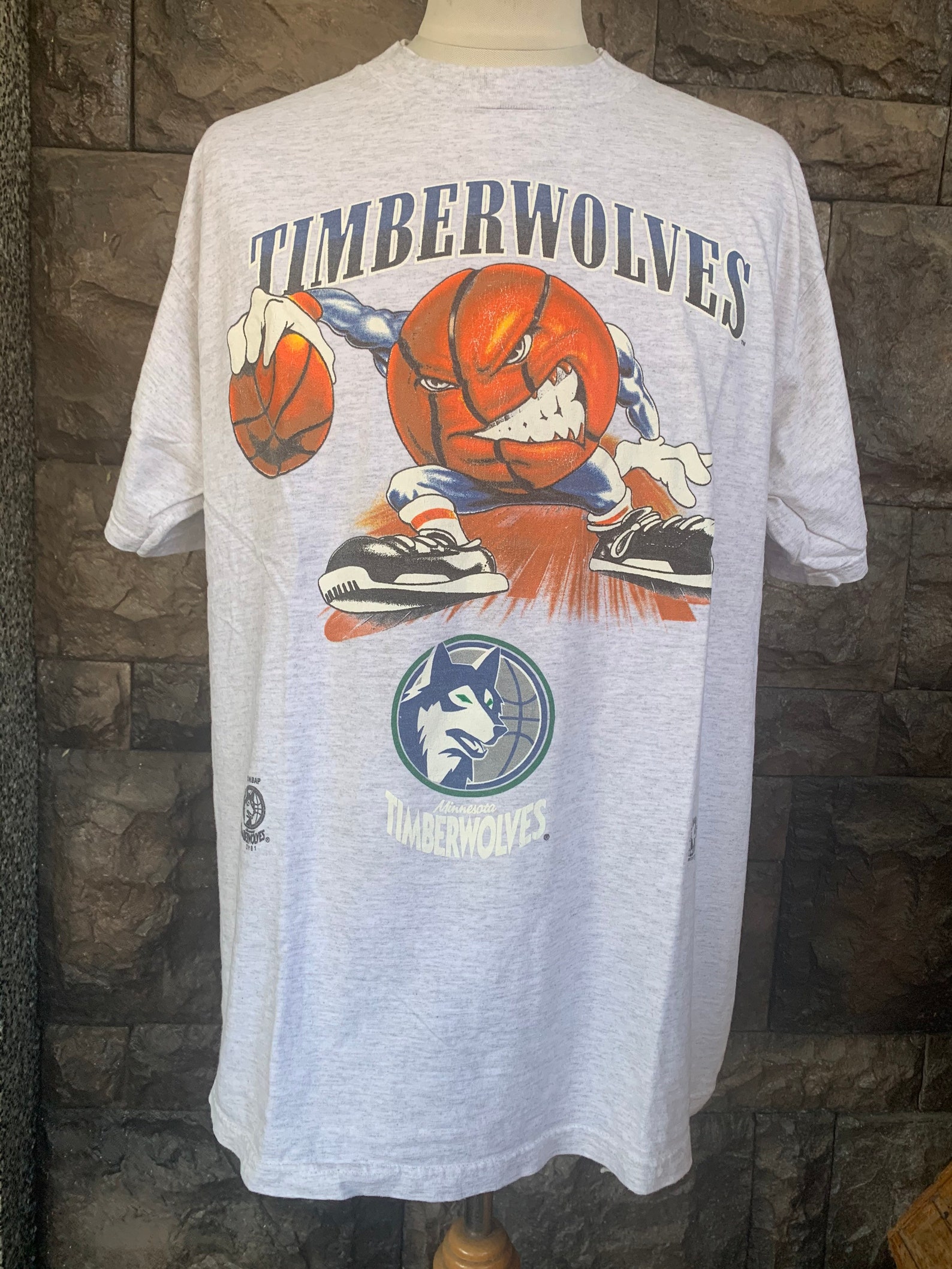 Vintage Minnesota Timberwolves NBA T shirt | Etsy