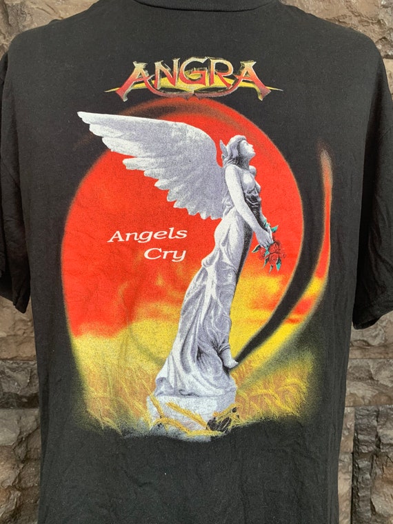 90s ANGRA アングラ ©︎1996 Holy World Tour Tee 90s ANGRA アングラ ©︎1996 Holy World Tour Tee 90s ANGRA