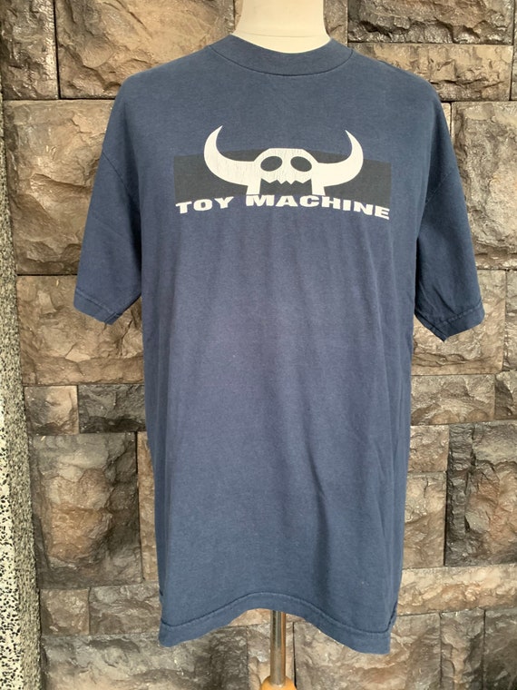 Vintage 90s Toy Machine Skateboard Tshirt