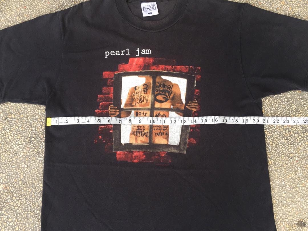 トップス 90s Pearl Jam Window Pain T-Shirt Vintage 90s Pearl Jam Window Pain Rock Band T Shirt - Etsy